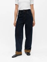 Jeans Object ObjIsira straight loose dark denim