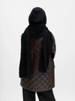 Balaklava Object OBJMilu Scarf Knit Balaclava Black