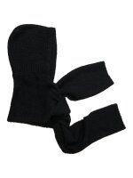 Balaklava Object OBJMilu Scarf Knit Balaclava Black