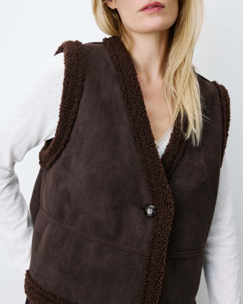 Weste G&M Anya 26111001 Chocolat