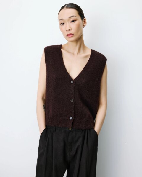 Weste G&M Pullunder Nars Chocolat FW2617003