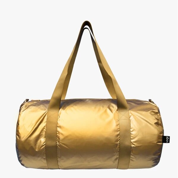 Weekender gross Tasche LOQI Metallic Gold