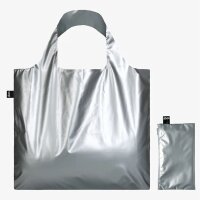 Shopper LOQI Tote Bag Metallic silber