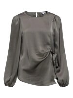 Bluse Object OBJChilli L/S Shirt Gunmetal