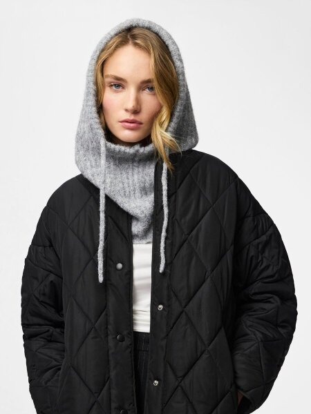 Balaklava Pieces PCNambi Light Gray Melange