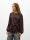 Bluse Object OBJChilli L/S Shirt Seal Brown