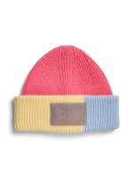 Mütze Pieces PCAnjina Hood BC Coral Paradise/Colorblock