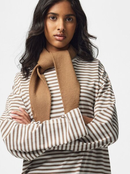 Schal Pieces PCKomma Triangle Scarf Toasted Coconut
